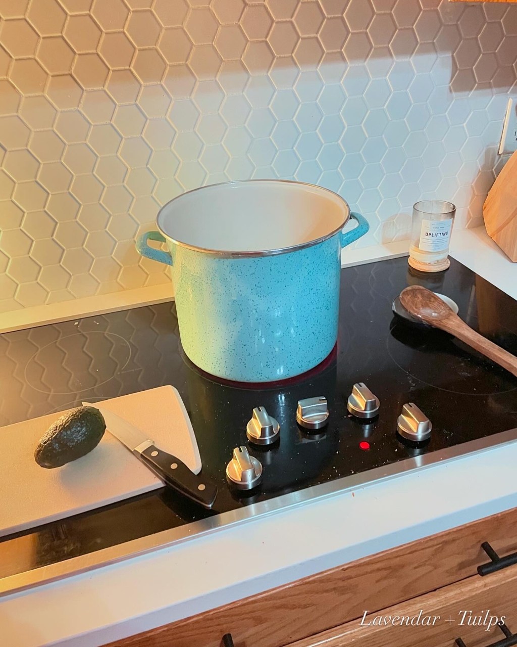 White Chicken Chili for the Soul (get better photo of dished in bowl with garnishes)